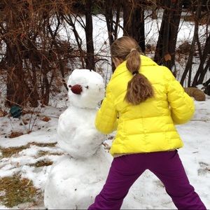 Andrew Marc yellow down jacket 🧥